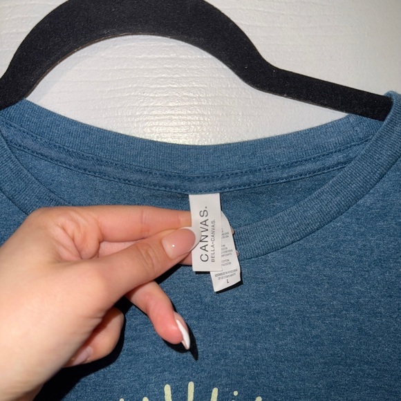 Alpha Chi Omega Canvas Graphic Tshirt - Picture 4 of 5